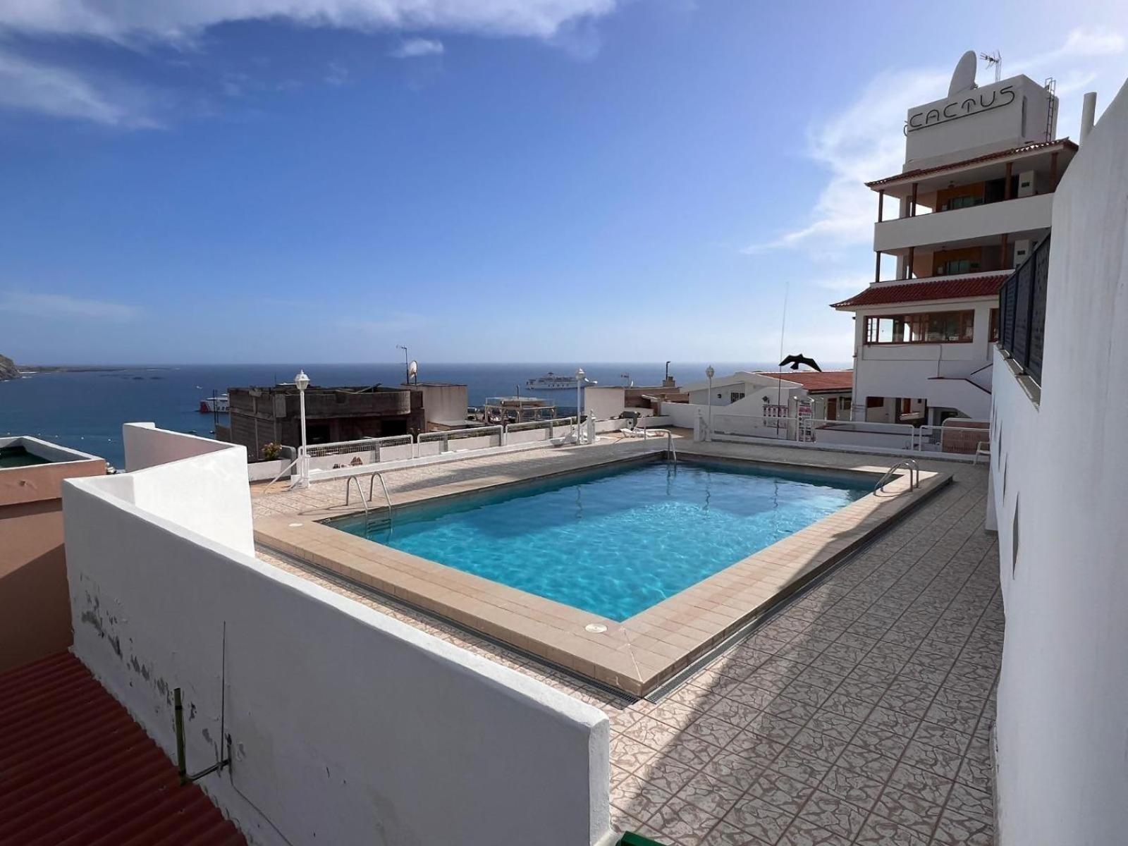 Vista Mar Y Piscina Climatizada Apartman Arona  Kültér fotó