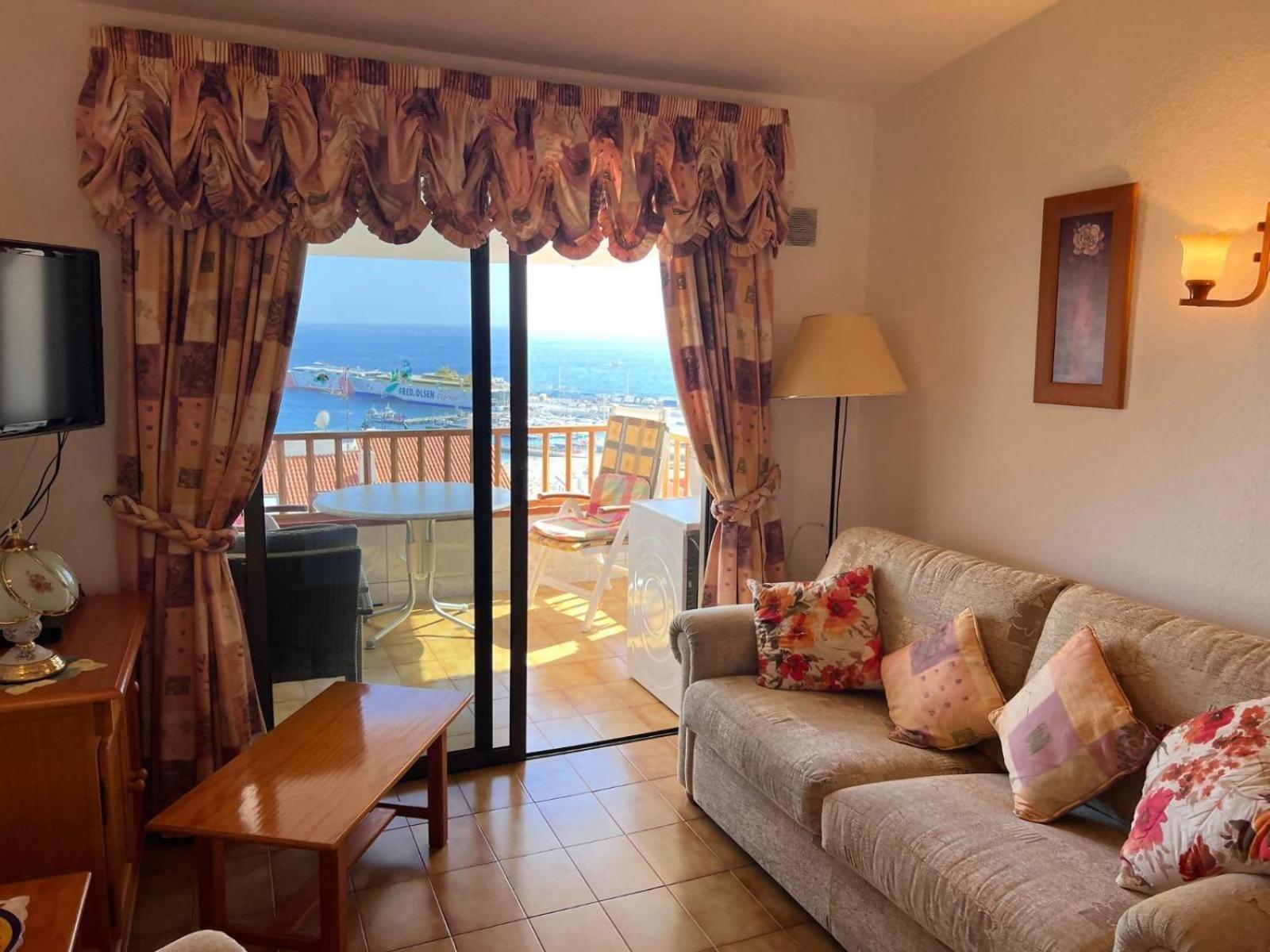 Vista Mar Y Piscina Climatizada Apartman Arona  Kültér fotó
